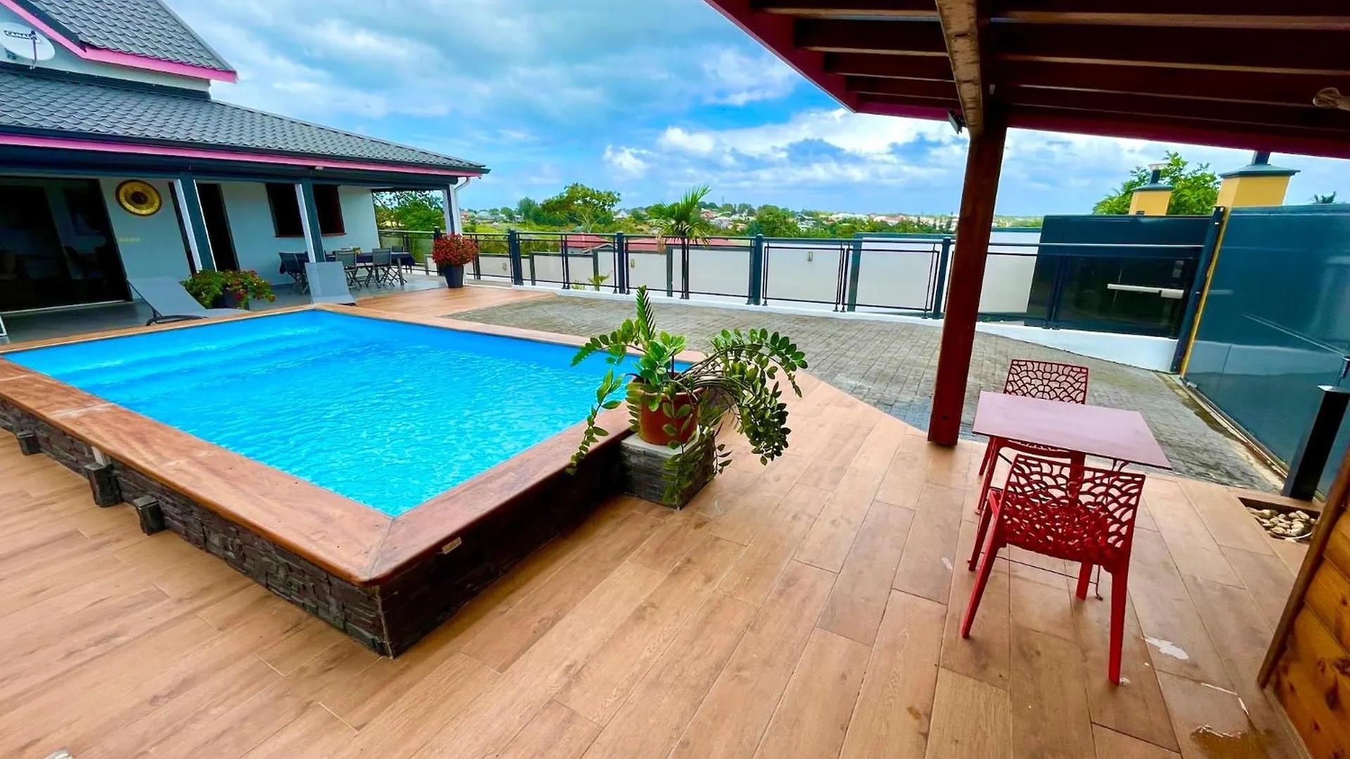 Villa Les Cocotiers D'Aladya à Lamentin